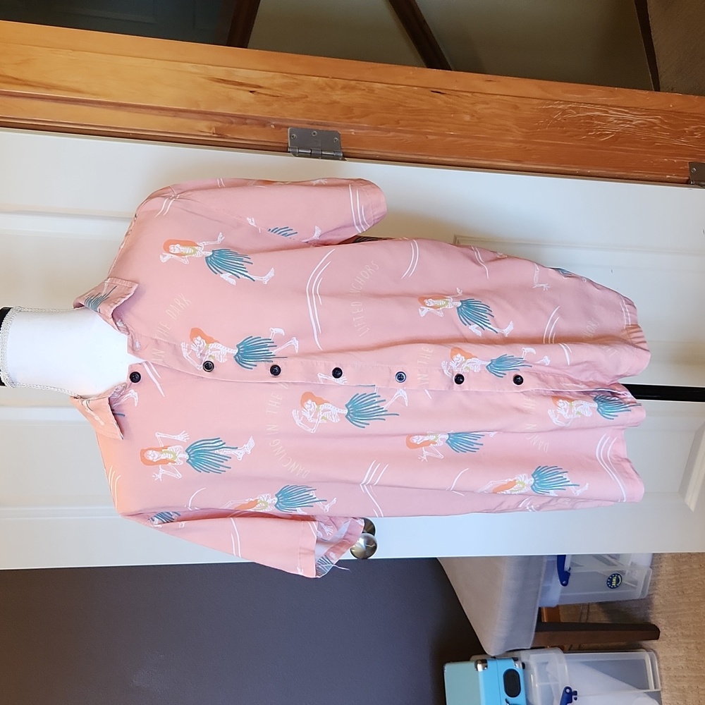 Lifted Anchors Hawaiian style shirt